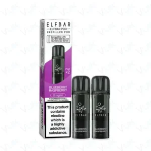 Elf Bar 600 Prefilled Pods – Blueberry Raspberry