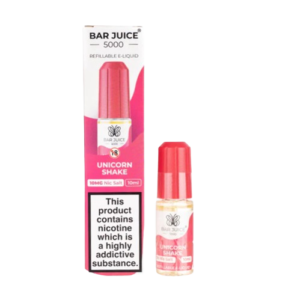 Unicorn Shake Nic Salt E Liquid 10ml by Bar Juice 5000