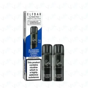 Elf Bar 600 Prefilled Pods – Blueberry Cranberry Cherry Flavour